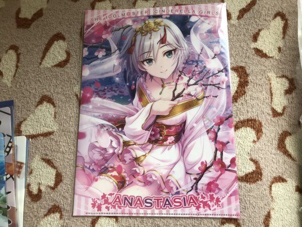 136クリアファイル アイドルマスター シンデレラガールズ ムービック 春夏秋冬 アナスタシア SPRING拍卖