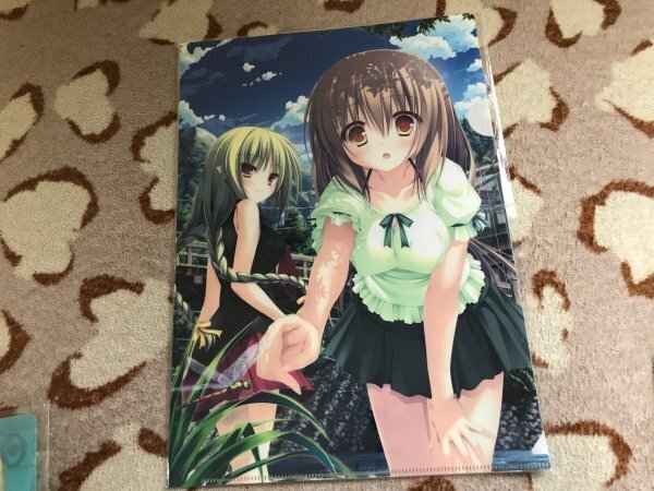 135クリアファイル カラフルワークス Artist Collection 信州 上高地 水鏡まみず 初情スプリンクル Pieces/渡り鳥のソムニウム (Whirlpool拍卖