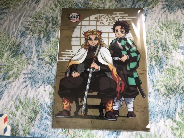 139クリアファイル 鬼滅の刃 ufotable 無限列車編  原画 煉獄 炭治郎 拍卖