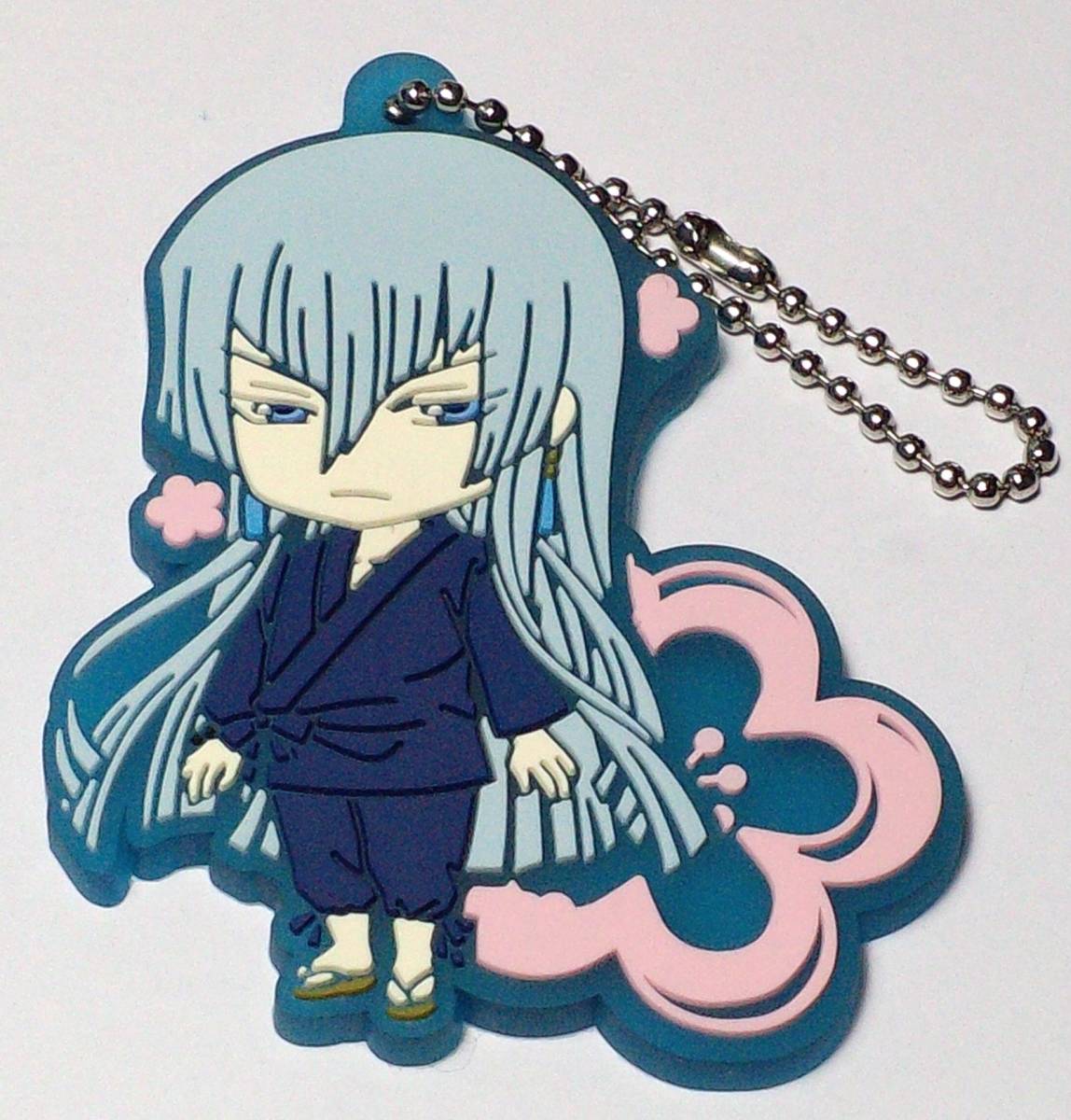 続 刀剣乱舞-花丸- ねんどろいどぷらす ラバーキーチェーン 第一弾 江雪左文字 郵送無料拍卖