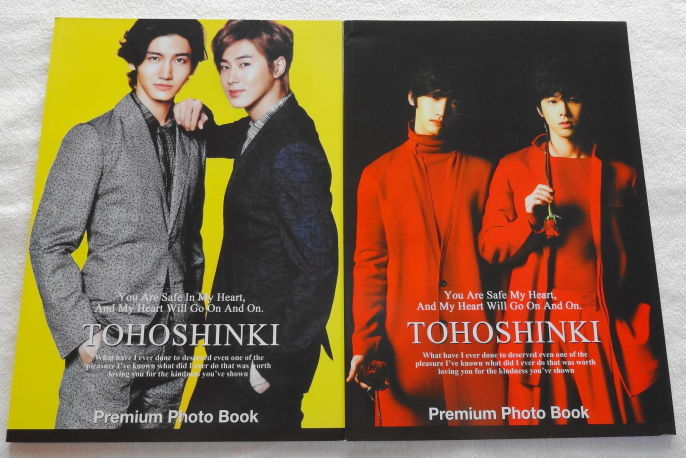 東方神起 Premium Photo Book ユノユンホ&チャンミン 【 2冊セット、おまけ付き 】②拍卖