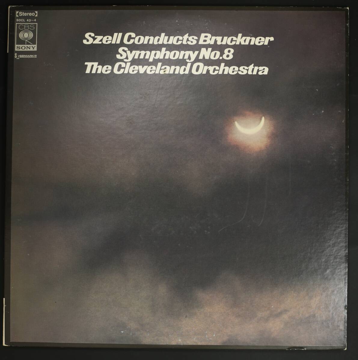 【日盤LP】ジョージ・セル,クリーヴランド管/ブルックナー:交響曲第8番(並良品,1969,2LP,George Szell)拍卖