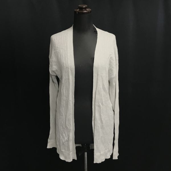 ボナジョルナータ/BUONA GIORNATA★絹/シルク混/羽織/長袖カーディガン【レディースF/ライトグレー/light gray】ラメ/Tops/Shirts◆BH954拍卖