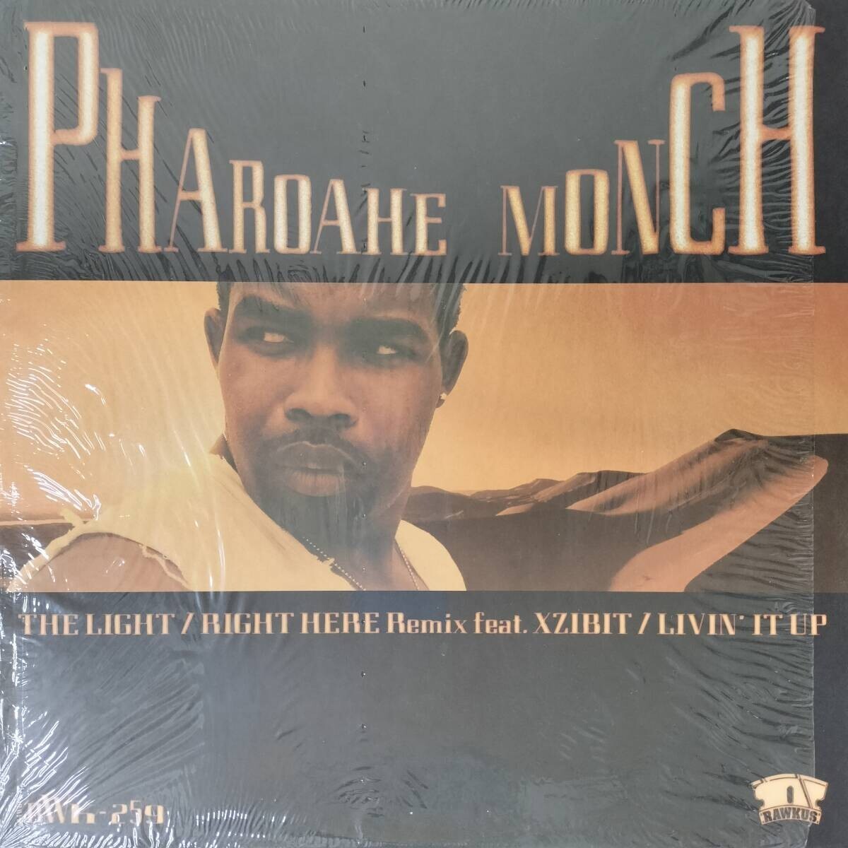 45766★良盤 PHAROAHE MONCH/THE LIGHT / LIVIN' IT UP/ RIGHT HERE (REMIX) ※シュリンク拍卖