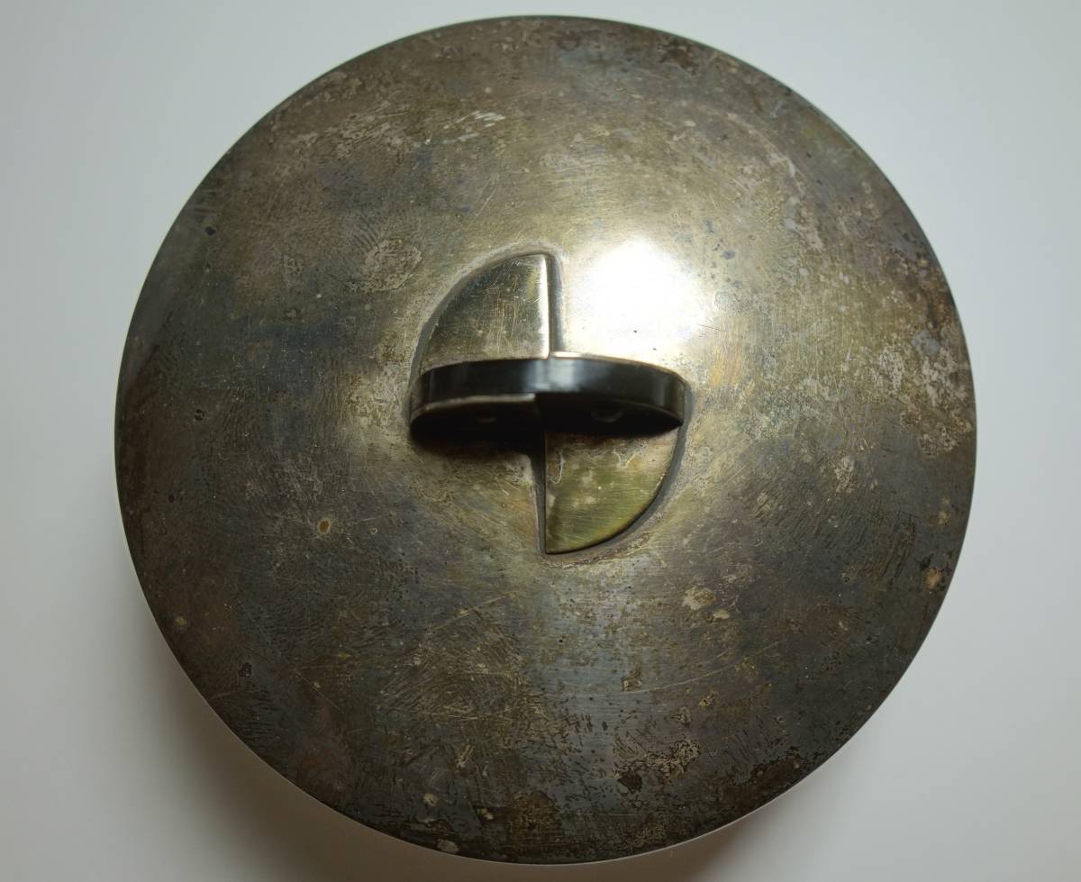 文明開化 明治期 銀製蓋 カットガラス バターケース 小泉八雲時代拍卖