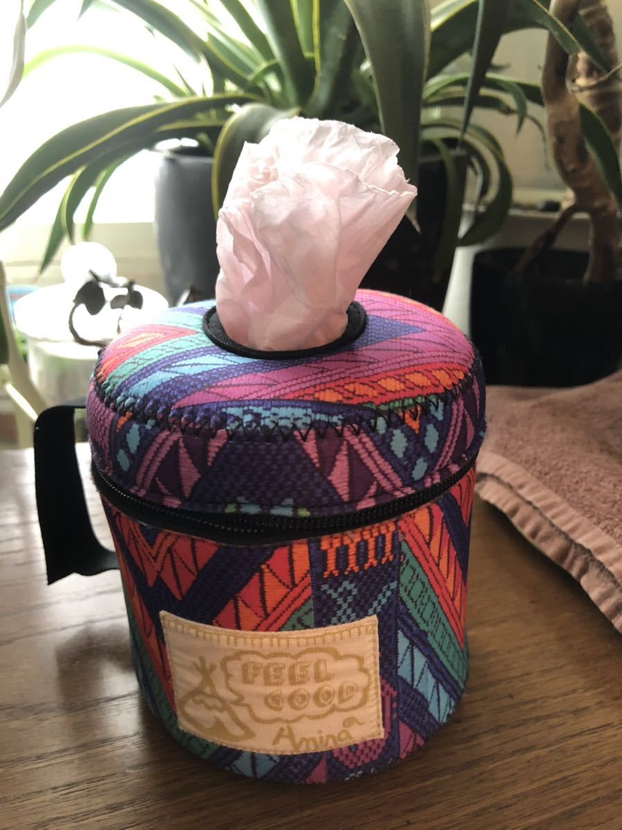 アミナAmina ★フィールグッドペーパーホルダー【Bピンク】インテリア雑貨・アウトドア・キャンプ・バーベキュー・犬の散歩拍卖