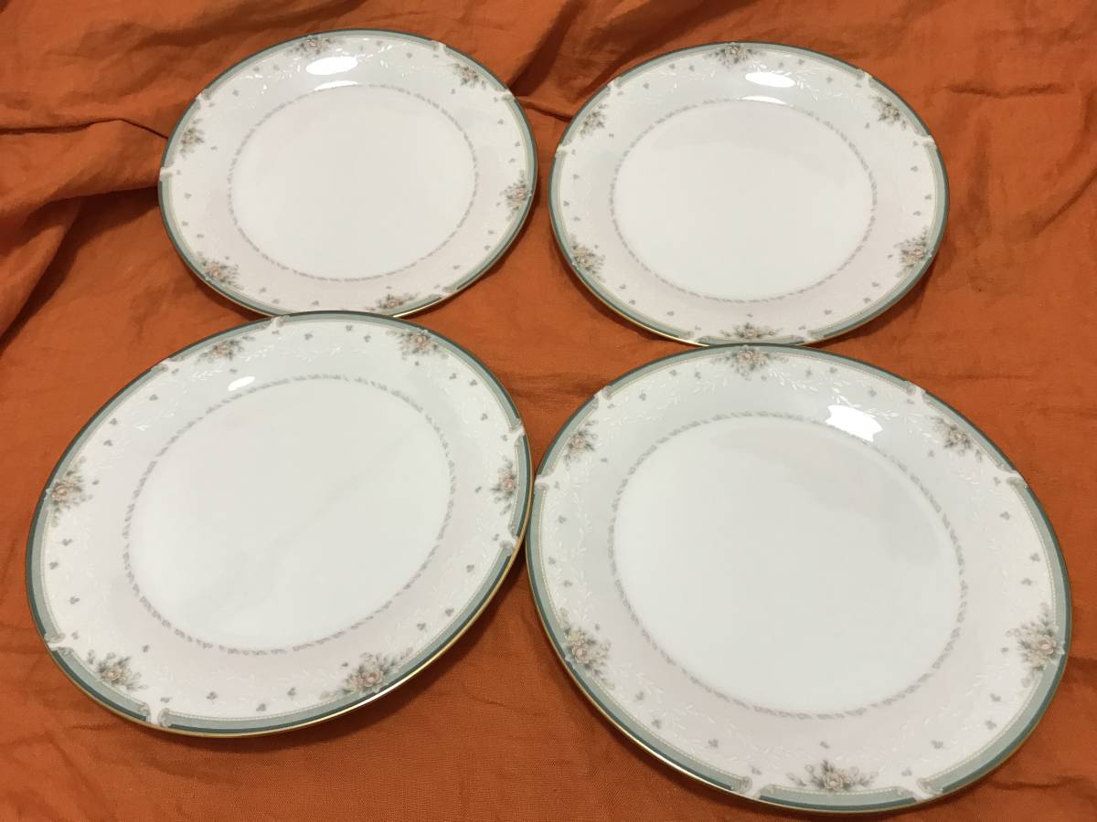【中古】ノリタケ☆Noritake☆PHILIPPINES☆26.8センチプレート☆4枚拍卖