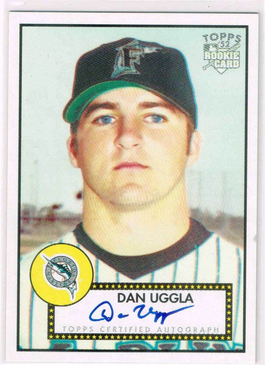 MLB 2006 Topps '52 Signatures Autograph #52S-DU Dan Uggla Auto トップス 直筆サイン ダン・アグラ拍卖