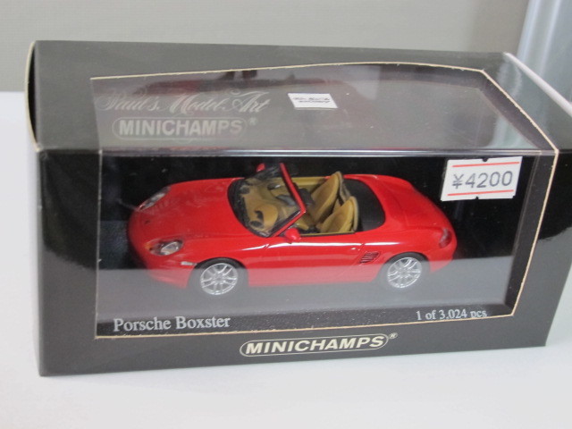 MINI CHANPS ミニチャンプス PORSCHE BOXTER ポルシェ ボクスター拍卖