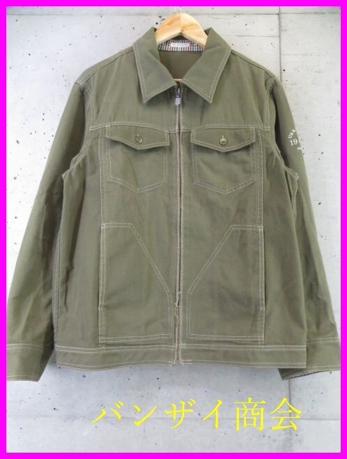 002c147◆お洒落◆PIASPORTS ピアスポーツ コットンジャケット ブルゾン 3/スイングトップ/ポロシャツ/ゴルフ/ブラックピア/ベストピア拍卖