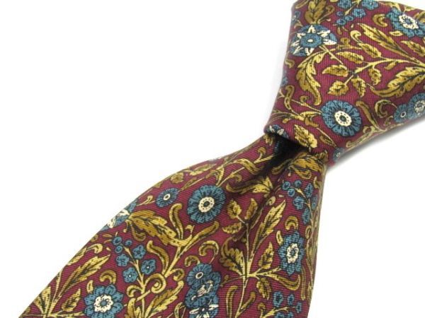DIOR(ディオール) シルクネクタイ 花柄 フランス製 846807C226R12拍卖