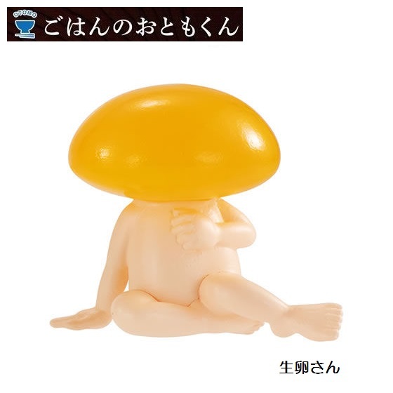 ごはんのおともくん 「生卵さん」 / バンダイ ◇ ガチャ ガチャガチャ拍卖