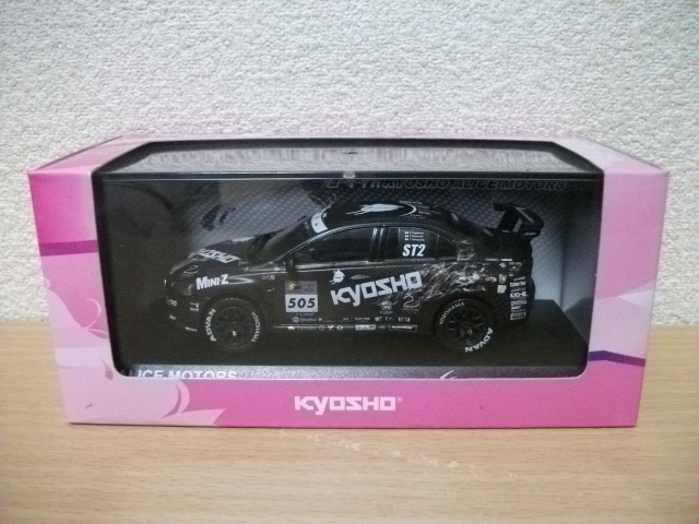 ◇【送料無料】【発送は土日のみ】KYOSHO 1/43 ALICE MOTORS ランサーエボリューションⅩ TEST CAR◇拍卖