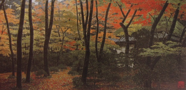 澁澤卿、【飄零静勝】、希少な額装用画集より、新品額装付、状態良好、送料込み拍卖