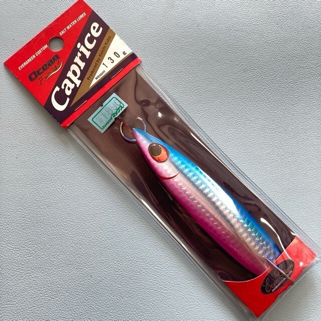 810562 新品 エバーグリーン オーシャンフリート カプリス 130g EVERGREEN メタルジグ拍卖