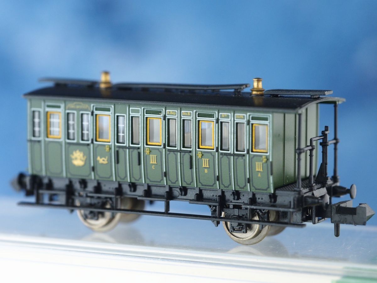 Nゲージ MINITRIX 3064 古典郵便客車 K.Bay.Sts.B. 王立バイエルン邦有鉄道 A拍卖