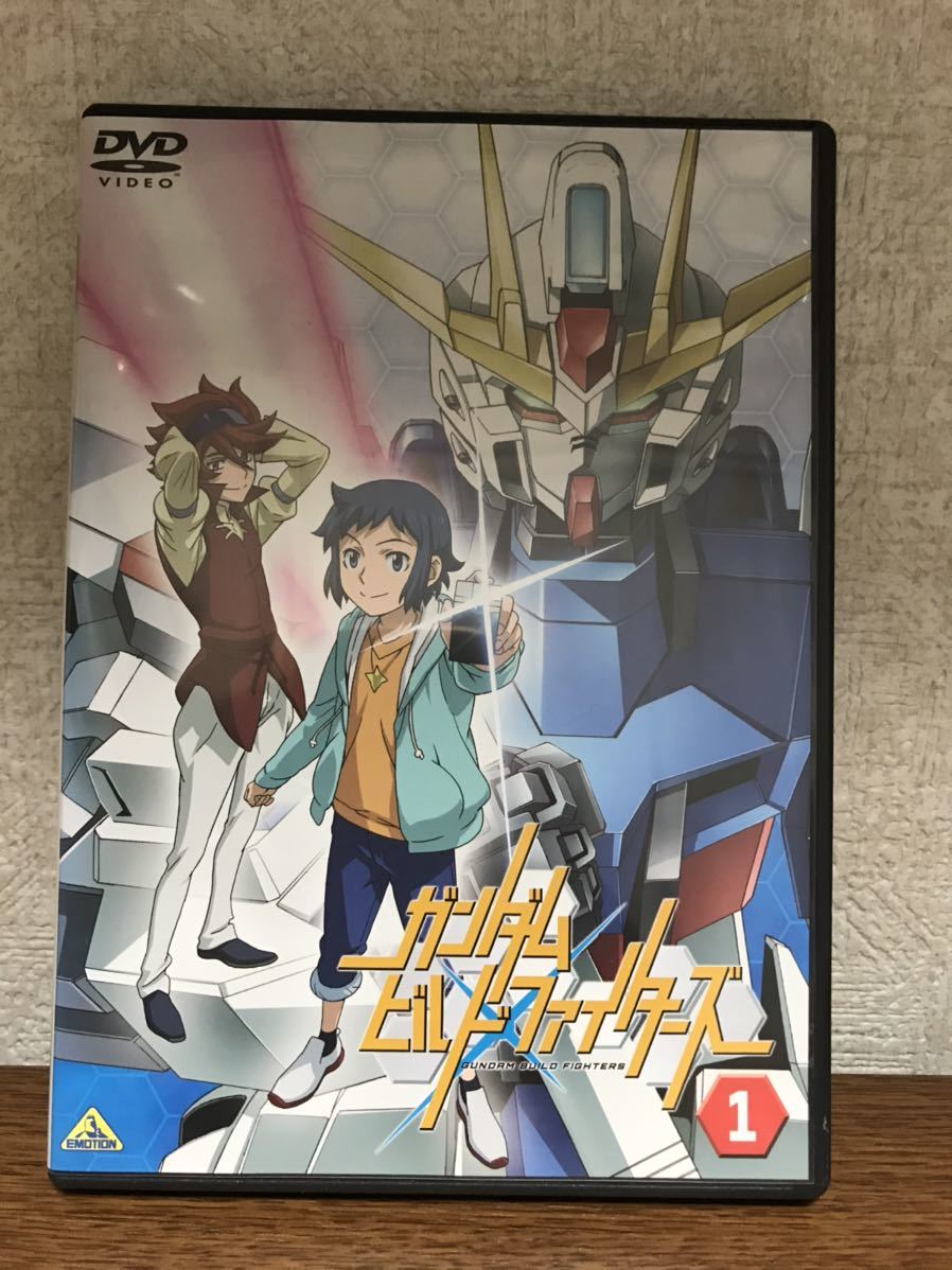 中古品 DVD 【ガンダムビルドファイターズ 1 初回封入特典付 】拍卖