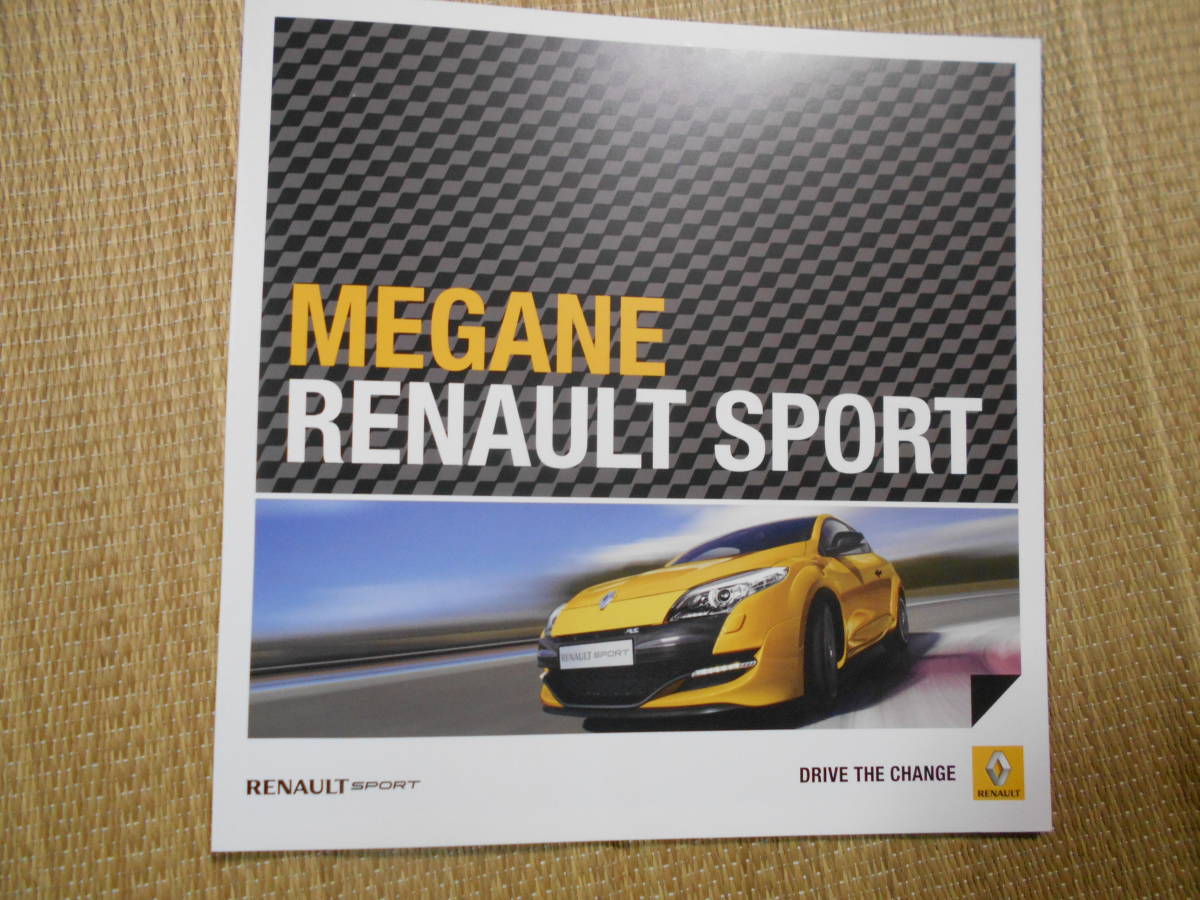 ☆絶版車カタログ ルノー メガーヌスポーツ拍卖