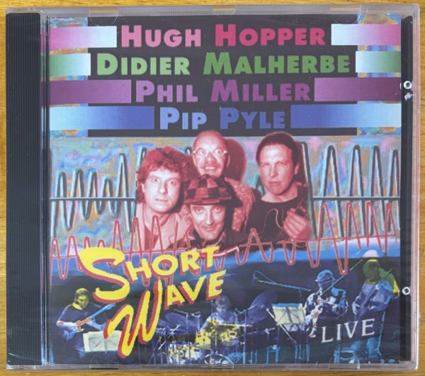 ◎SHORT WAVE /Live (Hugh Hopper/Didier Malherbe/Phil Miller/Pip Pyle)※仏盤CD/ORIG/未開封/未使用【GIMINI MUSIC GM 1003】1993年発売拍卖