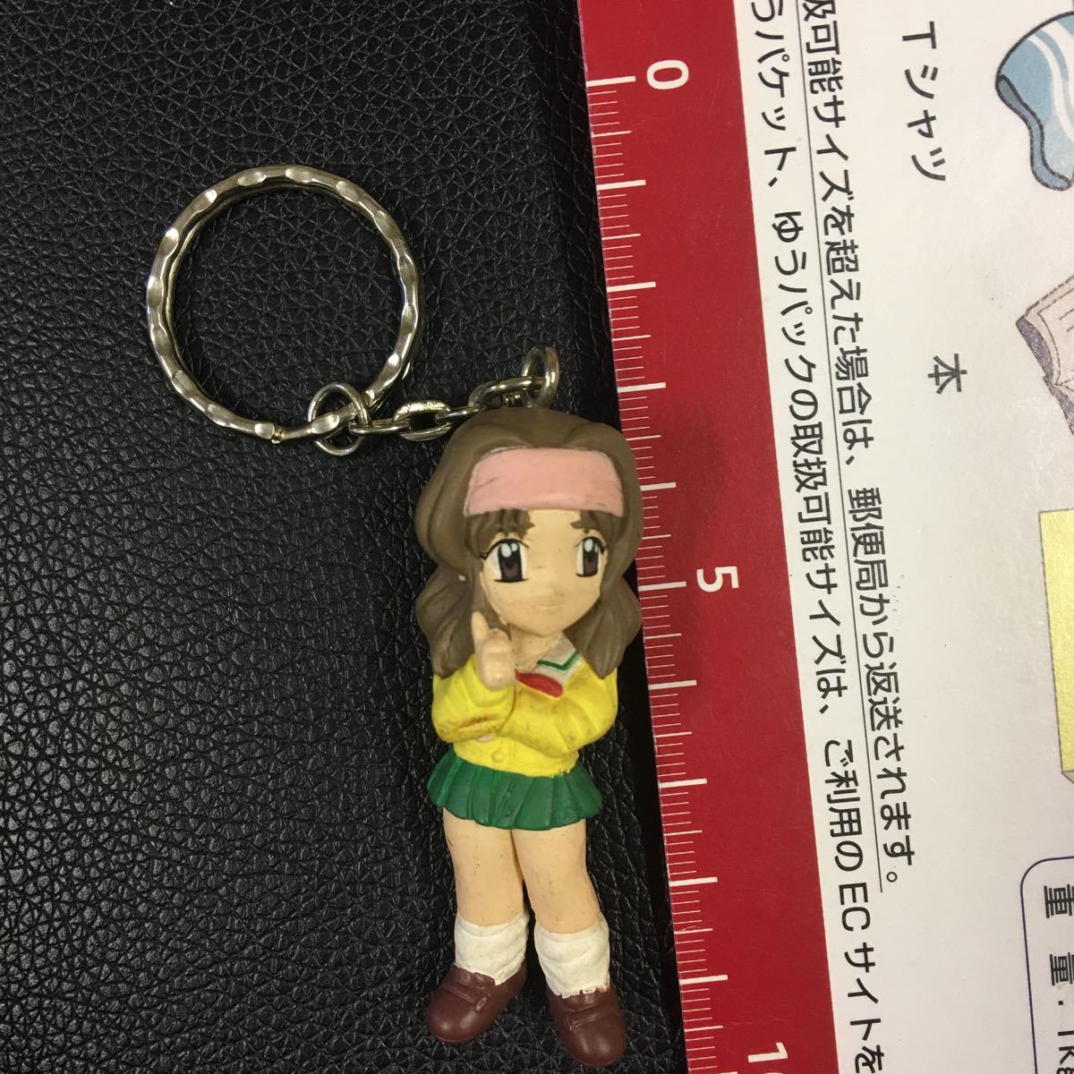 ときめきメモリアル ミニフィギュアキーホルダー ピンクヘアバンド 汚れてます拍卖