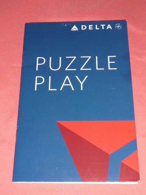 激レア!カワイイ♪ DELTA デルタ航空 オリジナル 飛行機 パズル遊び BOOK (非売品)☆拍卖