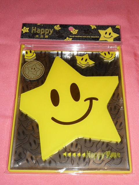 激レア!海外モノ! 2014年 星 スター キャラクター コンパクト 折りたたみ式 ミラー 鏡 大拍卖