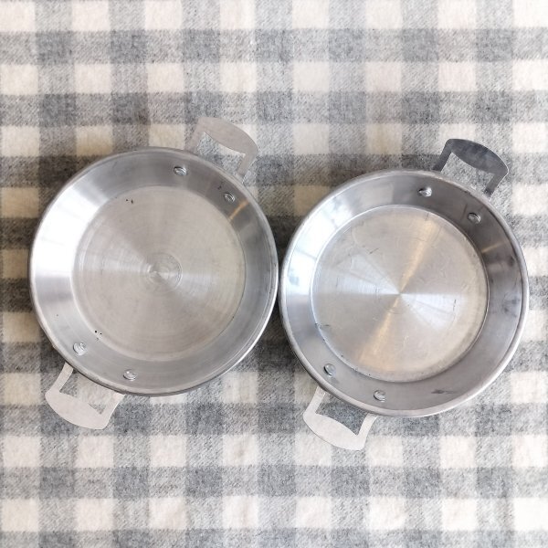 新品&即決◎タイのカイガタ 2枚セット アルミ製両手鍋◎タイ雑貨 アジアン雑貨 タイ食堂拍卖