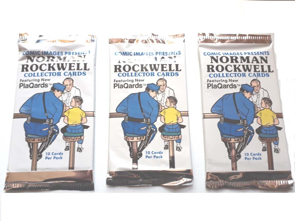 ノーマンロックウエル トレーディングカード 3パックセット拍卖