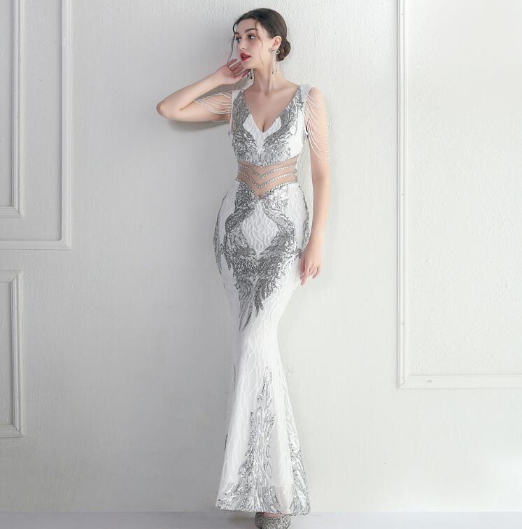 EY0210 レディースワンピース☆大人sexy ☆可愛い 人気 結婚式ドレス パーティdress 白拍卖