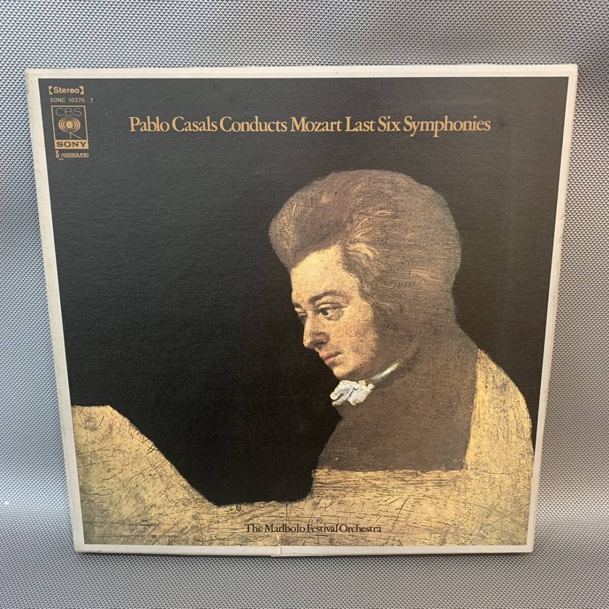 LP レコード Pablo Casals Conducts Mozart Last Six Symphonies モーツァルト 後期6大交響曲集 パブロ・カザルス指揮 4枚組 #26拍卖