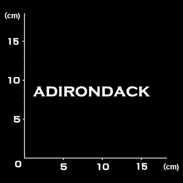 送料無料★0967★Adirondack アディロンダック★キャンプ★キャンパー★CAMP★グランピング★ステッカー拍卖