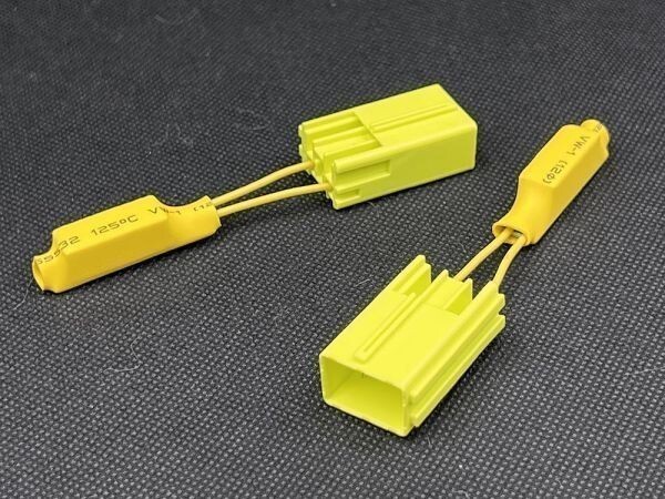 2個 サイドエアバッグ キャンセラー 金メッキ端子 キャンセリング ロードスター RF SRS警告灯点灯解除 純正 カプラー カスタム 【EE*2】拍卖