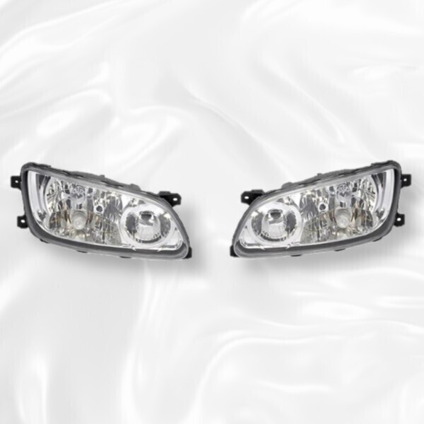 日野 レンジャープロ レンジャー 純正タイプ レンズ ライト HID キセノン 左右 ヘッドライト ヘッドランプ イエローフォグ 左右セット 新品拍卖