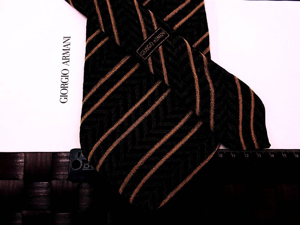 【美品】y9181★ジョルジオ アルマーニのネクタイ拍卖