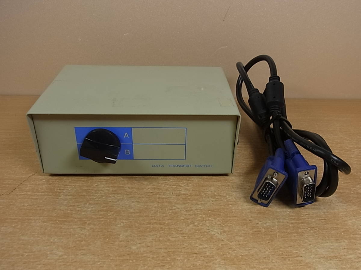 ◎E/466●D-SUBディスプレイ切替器☆メーカー/型番不明☆動作OK拍卖