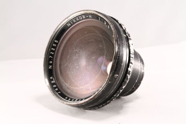 ★訳あり品★日本光学 Nippon Kogaku NIKKOR H 5cm 50mm F3.5 ブロニカ用★動作未確認 希少★103270拍卖