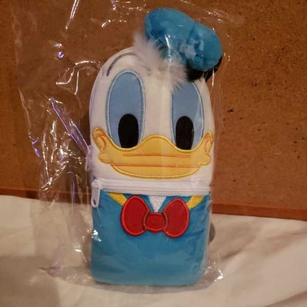 未開封☆ディズニー ぬいぐるみ ペンケース☆ドナルドダック拍卖