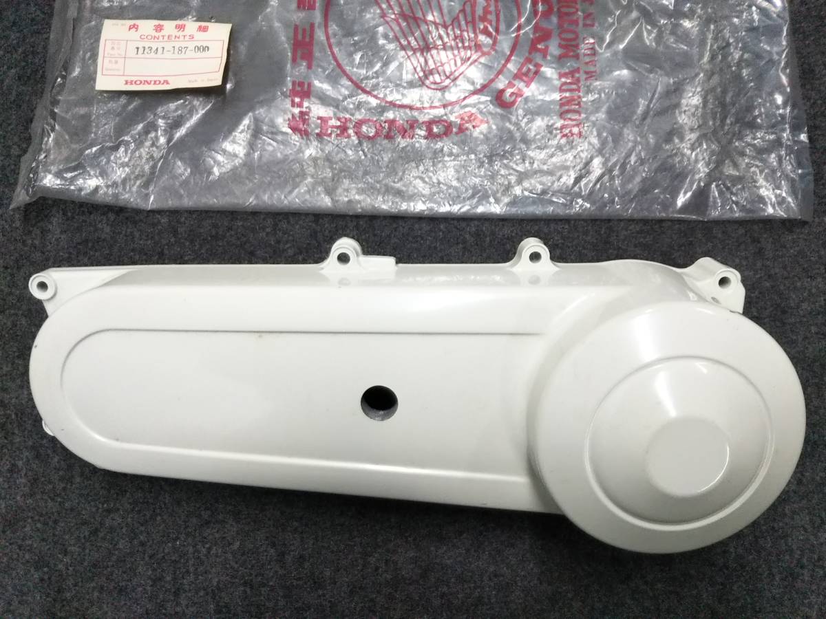 ◆Honda ホンダ カレン NX50 (AB04) 左サイドカバー ベルトカバー クランクケースカバー キックカバー11341-187-000 当時物 旧車 純正 新品拍卖