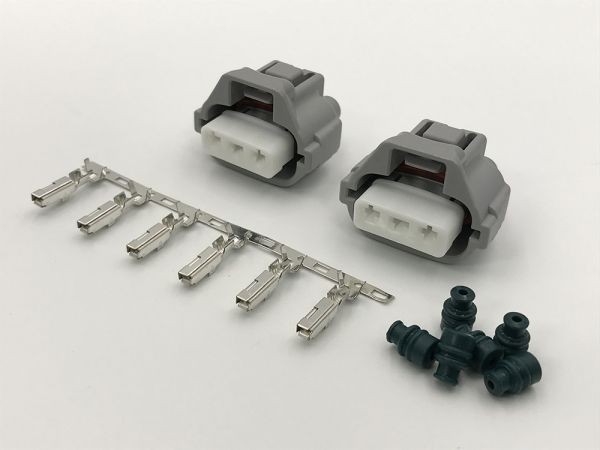 【W9TS3PFS-TY2 2s】トヨタ 純正 フロントサイドマーカー カプラー 端子 セット 検) ヴェロッサ スパシオ 30系 セルシオ 40系 ソアラ拍卖