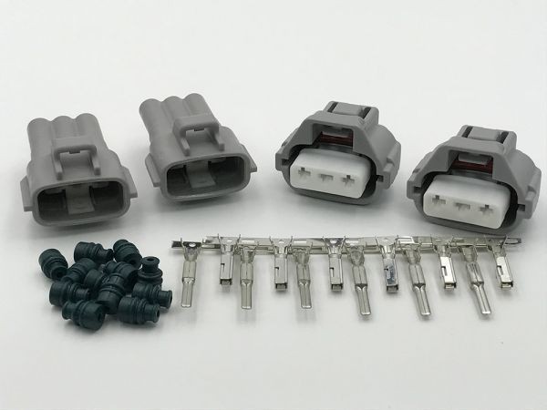 【W9TS3PS-TY2 2s】トヨタ フロントサイドマーカー カプラー コネクター セット 検) 20系 プリウス ファンカーゴ 60系 イスト WILL VS拍卖