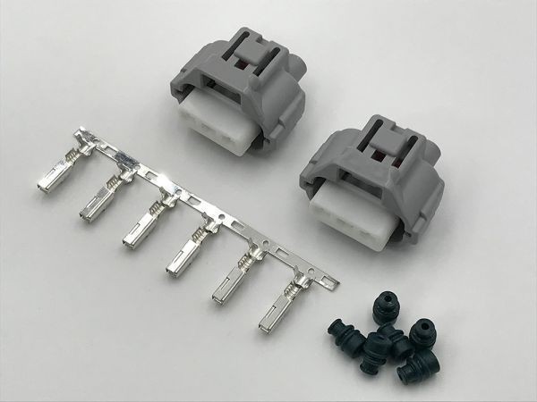 【W9TS3PFS-TY2 2s】トヨタ フロントサイドマーカー カプラー 防水 検) ヘッドライト 補修 修理 メンテナンス カスタム ハーネス拍卖
