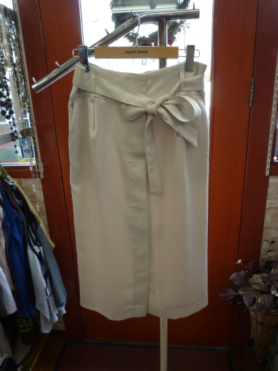 【0227-6】ROPE 上品スカート サイズ38拍卖