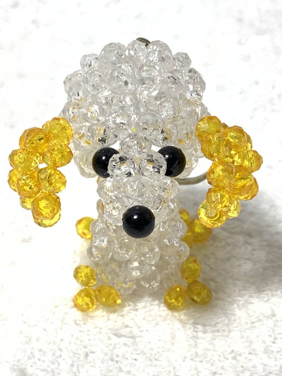 ★ビーズハンドメイド 携帯ストラップ トイプードル カラフル その9拍卖