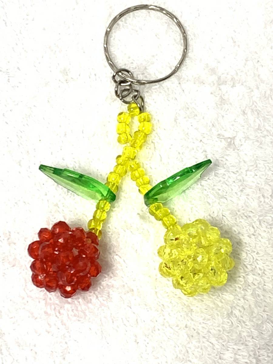 ★ビーズハンドメイド 携帯ストラップ カラフルボール その2拍卖