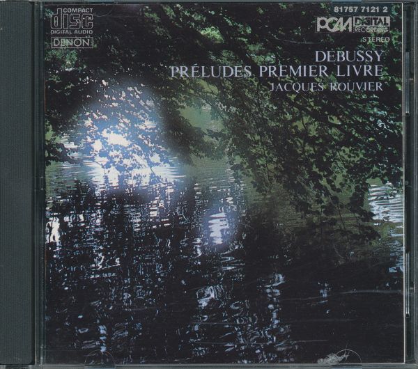 DENON ジャック・ルヴィエ/Jacques Rouvier - ドビュッシー:前奏曲 第1集 PCM DIGITAL 4枚同梱可能 c7B00000DT0B拍卖