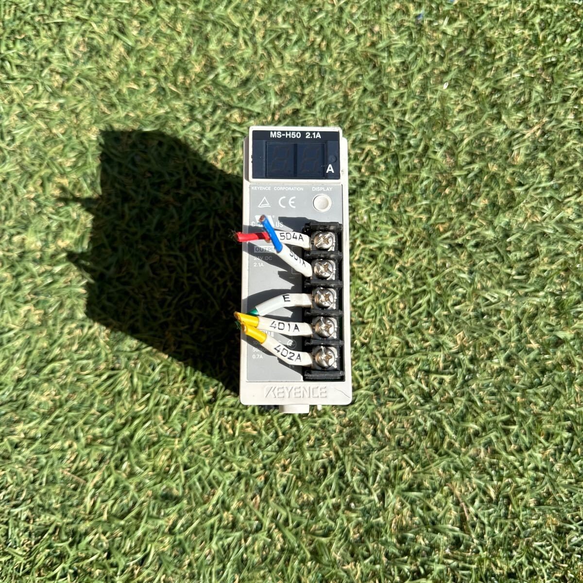 4B126 KEYENCE 電源パワーサプライ MS-H50 2.1A 操作保証付き拍卖