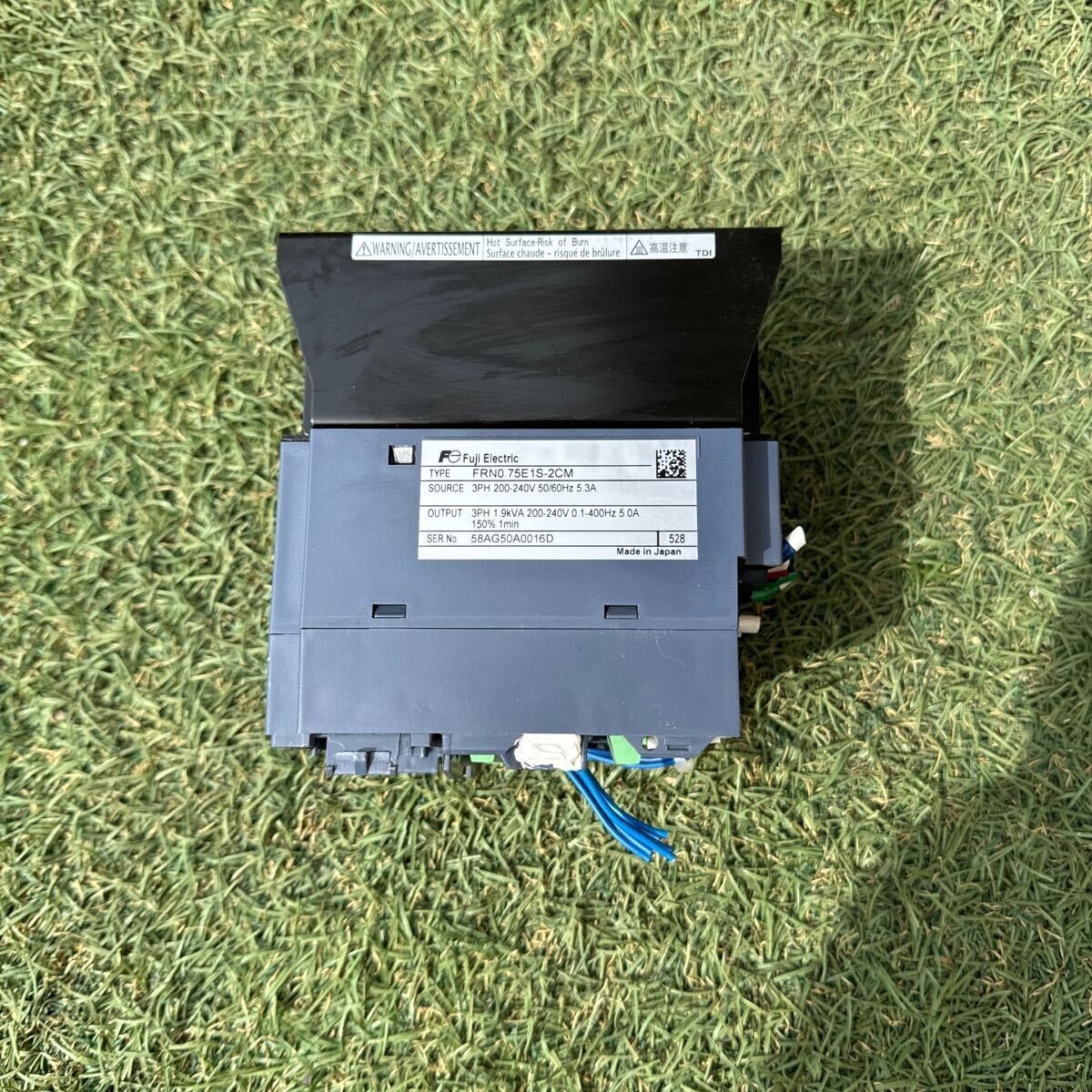 4C117 富士電機 インバータ FRN0.75E1S-2CM 保証付き拍卖