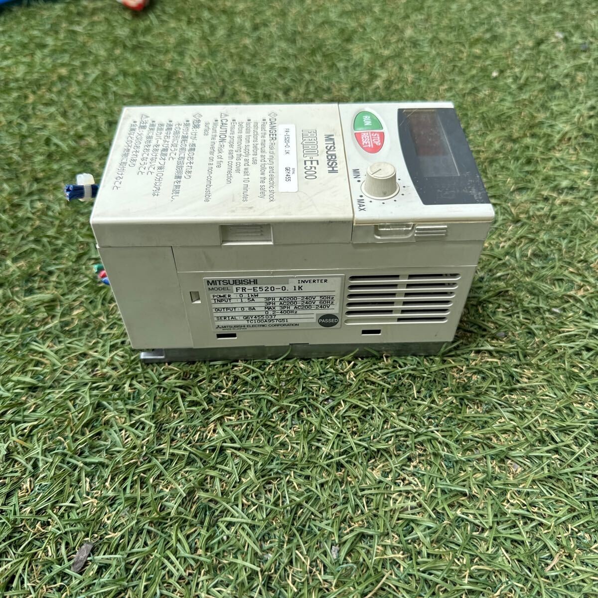 4G044 FR-E520-0.1K 三菱インバータ 保証付き拍卖