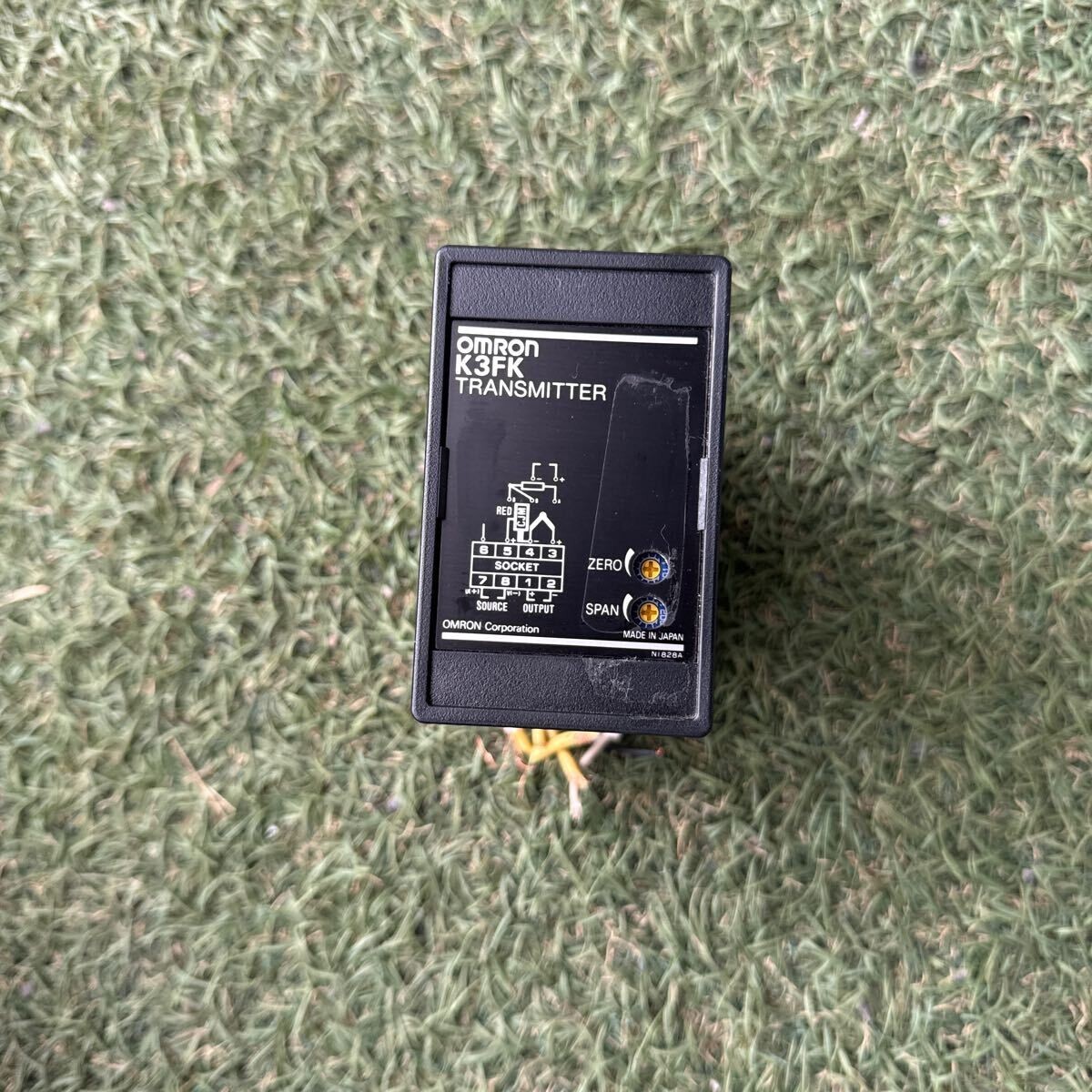 4K265 OMRON TRANSMITTER K3FK-VS-AA-B 信号変換機 保証付き インボイス対応拍卖