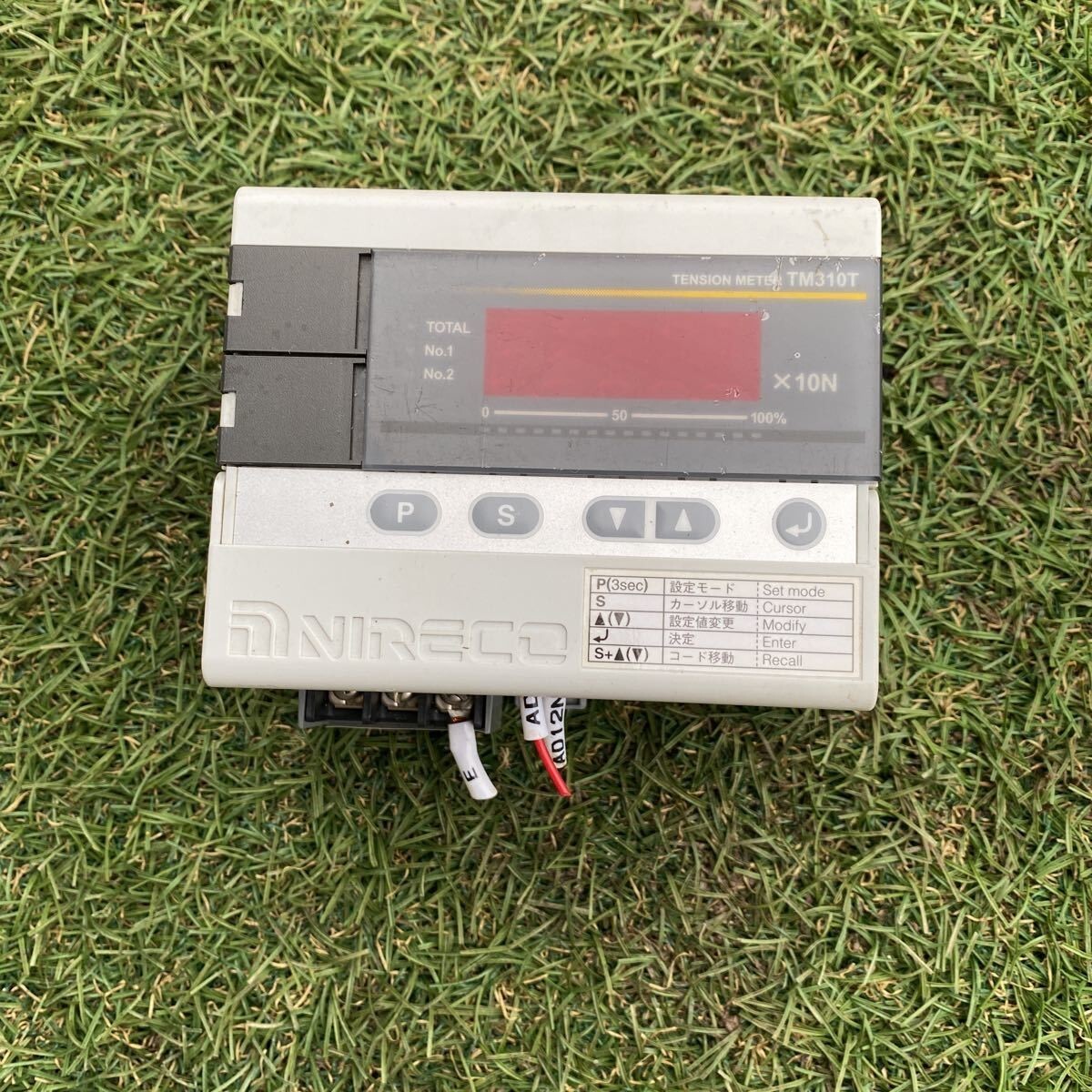 3k1053 NIRECO ニレコ テンションメータ TM310T-DC 保証付き インボイス対応拍卖